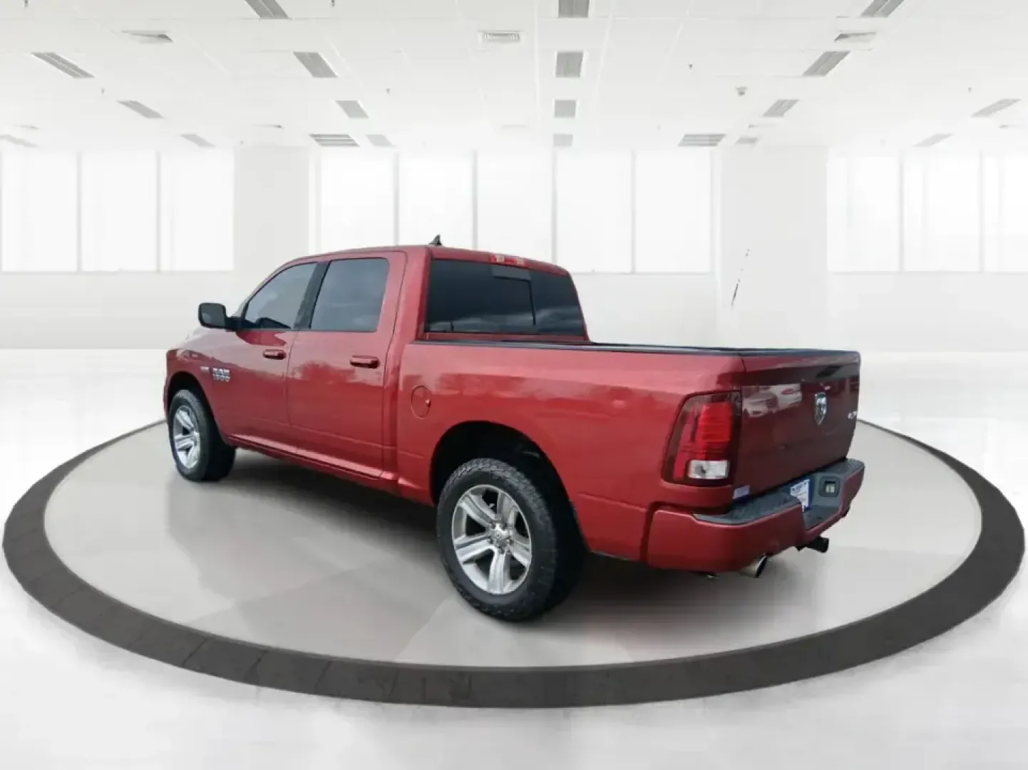 2014 Ram 1500 Sport (1C6RR7MT6ES) with an HEMI 5.7L V-8 variable valve control engine, 6-Speed Automatic transmission, located at 401 Woodman Dr, Riverside, OH, 45431, (937) 908-9800, 39.760899, -84.123421 - Need a truck that can handle weekday work, weekend getaways, and everything Ohio weather throws at you? This Flame Red Clearcoat 2014 Ram 1500 Sport Crew Cab 4WD is built for real life-hauling project supplies to a home in Riverside, towing toys for a day near Eastwood MetroPark, or loading up the f - Photo#4