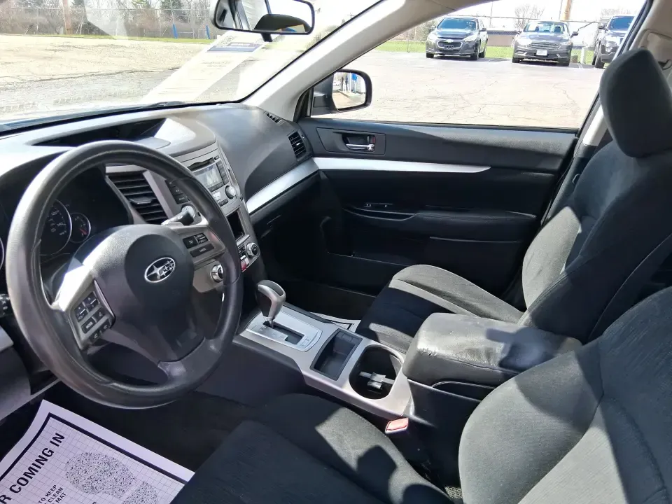 2013 Subaru Legacy 2.5i (4S3BMBA69D3) with an 2.5L H-4 DOHC engine, Continuously Variable Transmission transmission, located at 401 Woodman Dr, Riverside, OH, 45431, (937) 908-9800, 39.760899, -84.123421 - 2013 Subaru Legacy 2.5i - Photo#9