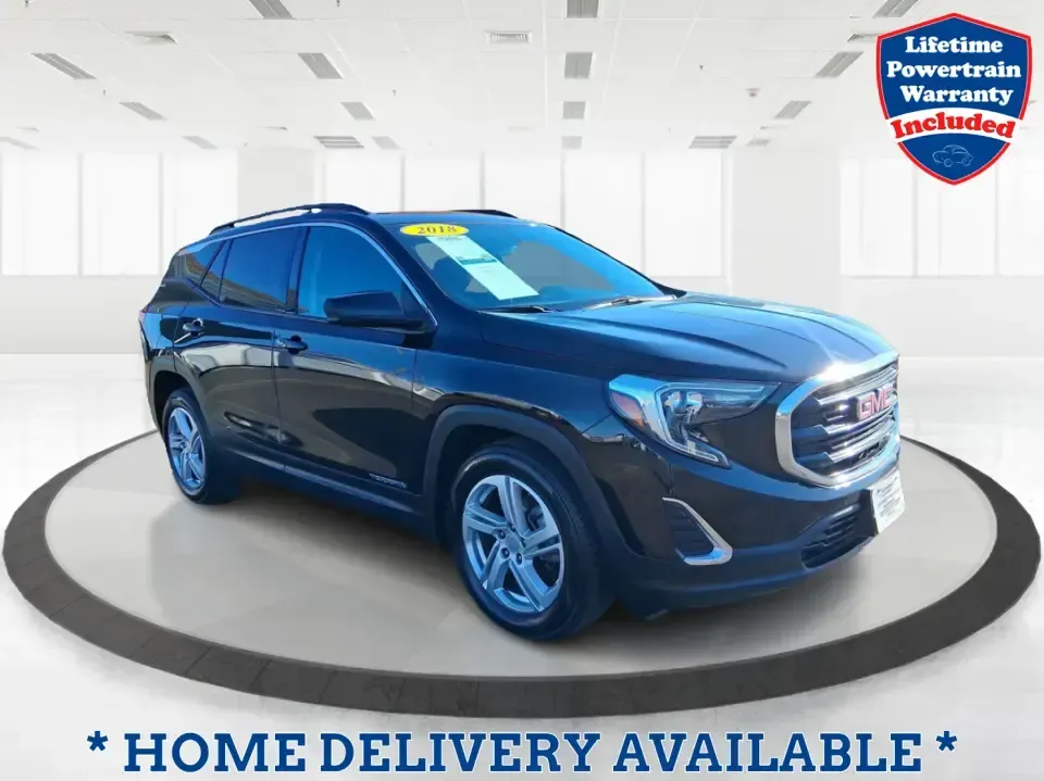 2018 GMC Terrain SLE (3GKALMEV3JL) with an 1.4L L4 DOHC 16V TURBO engine, 6A transmission, located at 1184 Kauffman Ave, Fairborn, OH, 45324, (937) 908-9800, 39.807072, -84.030914 - Need one SUV that can handle the weekday commute, the school drop-off line, and a spontaneous weekend escape to John Bryan State Park? This 2018 GMC Terrain SLE is built for real life in Fairborn-easy to park, comfortable for long drives, and versatile enough for groceries, gear, and everything in b - Photo#0