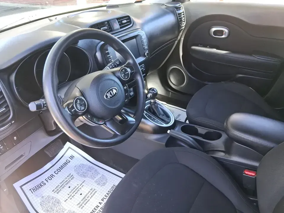 2019 Kia Soul Base 6M (KNDJN2A20K7) with an 1.6L L4 DOHC 16V engine, 6M transmission, located at 1230 East Main St, Xenia, OH, 45385, (937) 908-9800, 39.688026, -83.910172 - Need a practical commuter that's easy to park in downtown Xenia, roomy enough for groceries and sports gear, and ready for quick weekend runs out toward Caesar Creek? This 2019 Kia Soul Base is built for real-life Ohio driving-whether you're heading up US-35 toward Dayton for work, cruising to local - Photo#9
