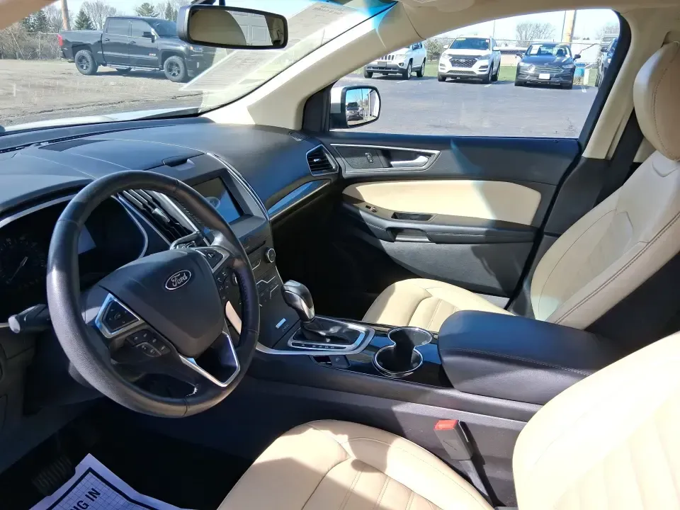 2017 Ford Edge SEL (2FMPK3J92HB) with an 2.0L L4 DOHC 16V engine, 6A transmission, located at 1099 N County Rd 25A, Troy, OH, 45373, (937) 908-9800, 40.057079, -84.212883 - Load up the family, point the hood toward I75, and make every errand or weekend getaway feel easier in this 2017 Ford Edge SEL-an SUV that's sized just right for school drop-offs, long commutes to Dayton, and quick escapes to places like Charleston Falls Preserve or a Saturday stroll around the Troy - Photo#8