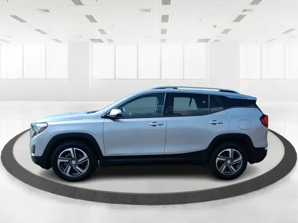 2019 GMC Terrain SLT (3GKALVEV0KL) with an 1.4L L4 DOHC 16V TURBO engine, 6A transmission, located at 1099 N County Rd 25A, Troy, OH, 45373, (937) 908-9800, 40.057079, -84.212883 - Weekend getaways to Hocking Hills, ski trips up I-75, and daily school-and-work shuttles around Miami County all feel easier in a compact SUV that's comfortable, confident, and ready for changing Ohio weather. This 2019 GMC Terrain SLT in Quicksilver Metallic fits that lifestyle with a refined cabin - Photo#4