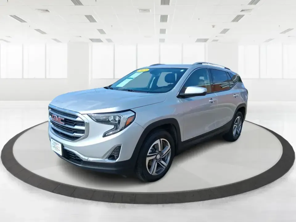 2019 GMC Terrain SLT (3GKALVEV0KL) with an 1.4L L4 DOHC 16V TURBO engine, 6A transmission, located at 1099 N County Rd 25A, Troy, OH, 45373, (937) 908-9800, 40.057079, -84.212883 - Weekend getaways to Hocking Hills, ski trips up I-75, and daily school-and-work shuttles around Miami County all feel easier in a compact SUV that's comfortable, confident, and ready for changing Ohio weather. This 2019 GMC Terrain SLT in Quicksilver Metallic fits that lifestyle with a refined cabin - Photo#7