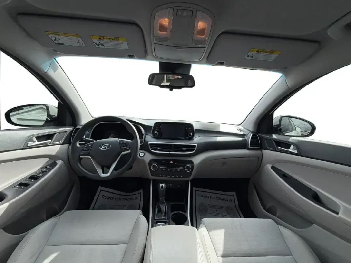 2019 Hyundai Tucson Value (KM8J33A41KU) with an Nu 2L I-4 gasoline direct injection engine, 6A transmission, located at 8750 N County Rd 25A, Piqua, OH, 45356, (937) 908-9800, 40.164391, -84.232513 - Picture your next Ohio weekend: loading up the cooler, tossing sports gear in the back, and cruising from Piqua to a family cookout or a quick getaway-without stressing about space, comfort, or the road ahead. This **2019 Hyundai Tucson Value** in **White Pearl** is the kind of compact SUV that fits - Photo#20