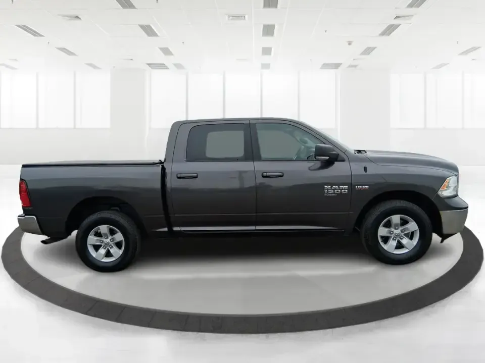 2019 Ram 1500 SLT Crew Cab SWB 4WD (1C6RR7LT2KS) with an 5.7L V8 OHV 16V engine, 8A transmission, located at 1230 East Main St, Xenia, OH, 45385, (937) 908-9800, 39.688026, -83.910172 - Built for Ohio weekends and hard-working weekdays, this 2019 Ram 1500 SLT Crew Cab SWB 4WD is the kind of truck that fits real life-towing a trailer to Caesar Creek, hauling home improvement supplies after a run down US-35, or loading up the family for a day at the Greene County Fairgrounds. Finishe - Photo#1