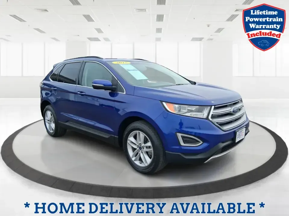 2015 Ford Edge SEL (2FMPK4J88FB) with an 3.5L V6 DOHC 24V engine, 6A transmission, located at 1951 S Dayton Lakeview Rd., New Carlisle, OH, 45344, (937) 908-9800, 39.890999, -84.050255 - Picture your next Ohio weekend: a quick grocery run through New Carlisle turns into a spontaneous drive out toward the Mad River, a family outing near the Clark County Fairgrounds, or an easy road trip down I70 and I675 with everyone comfortable and your gear packed. This 2015 Ford Edge SEL is built - Photo#0
