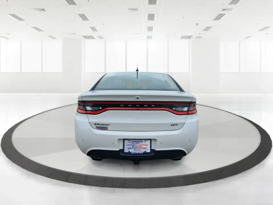 2014 Dodge Dart GT (1C3CDFEB0ED) with an MultiAir 2.4L I-4 variable valve control engine, located at 4508 South Dixie Dr, Moraine, OH, 45439, (937) 908-9800, 39.689976, -84.218452 - Need a smart, sporty commuter that feels upscale for daily runs between Moraine and downtown Dayton, yet still has the comfort for weekend getaways to Carillon Historical Park or a Reds day trip? This 2014 Dodge Dart GT in Bright White Clearcoat is the kind of sedan that fits real life-easy to park, - Photo#3