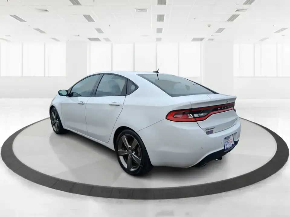 2014 Dodge Dart GT (1C3CDFEB0ED) with an MultiAir 2.4L I-4 variable valve control engine, located at 4508 South Dixie Dr, Moraine, OH, 45439, (937) 908-9800, 39.689976, -84.218452 - Need a smart, sporty commuter that feels upscale for daily runs between Moraine and downtown Dayton, yet still has the comfort for weekend getaways to Carillon Historical Park or a Reds day trip? This 2014 Dodge Dart GT in Bright White Clearcoat is the kind of sedan that fits real life-easy to park, - Photo#4
