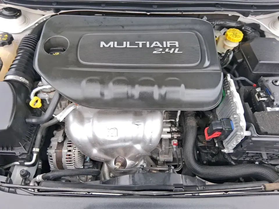 2014 Dodge Dart GT (1C3CDFEB0ED) with an MultiAir 2.4L I-4 variable valve control engine, located at 4508 South Dixie Dr, Moraine, OH, 45439, (937) 908-9800, 39.689976, -84.218452 - Need a smart, sporty commuter that feels upscale for daily runs between Moraine and downtown Dayton, yet still has the comfort for weekend getaways to Carillon Historical Park or a Reds day trip? This 2014 Dodge Dart GT in Bright White Clearcoat is the kind of sedan that fits real life-easy to park, - Photo#11