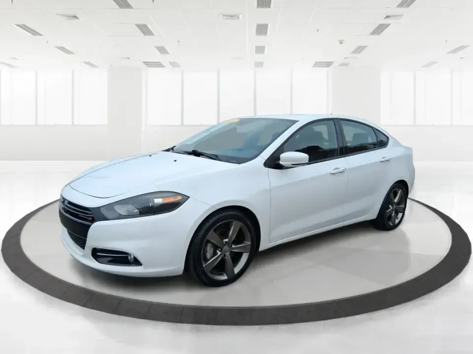 2014 Dodge Dart GT (1C3CDFEB0ED) with an MultiAir 2.4L I-4 variable valve control engine, located at 8750 N County Rd 25A, Piqua, OH, 45356, (937) 908-9800, 40.164391, -84.232513 - Need a smart, sporty commuter that feels upscale for daily runs between Moraine and downtown Dayton, yet still has the comfort for weekend getaways to Carillon Historical Park or a Reds day trip? This 2014 Dodge Dart GT in Bright White Clearcoat is the kind of sedan that fits real life-easy to park, - Photo#8
