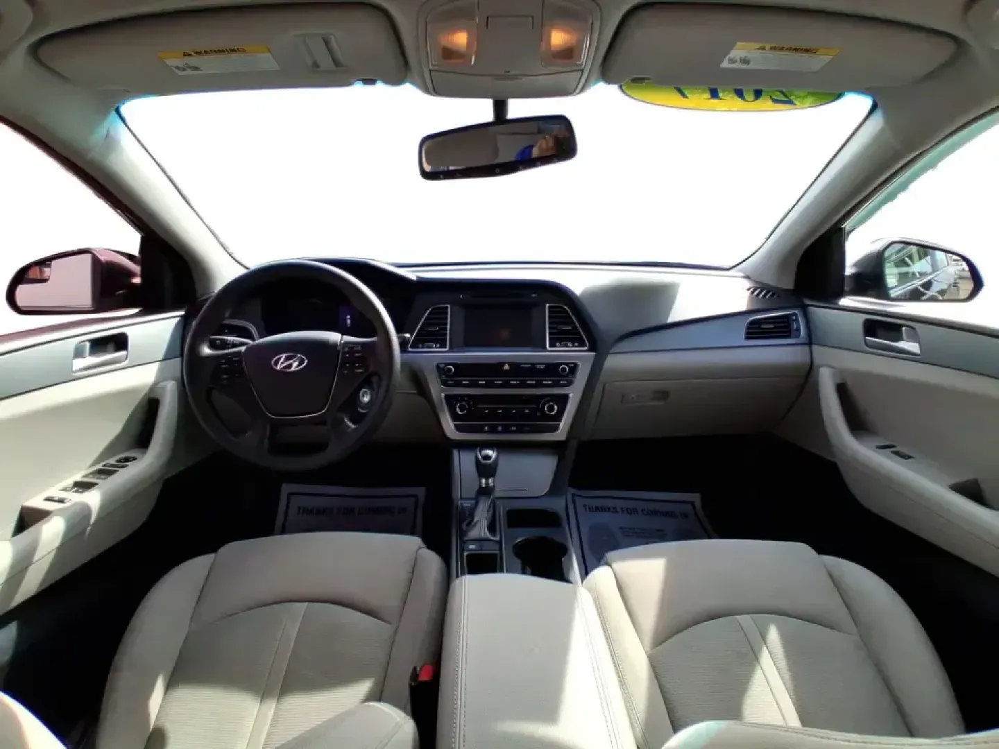 2017 Hyundai Sonata SE (5NPE24AF7HH) with an 2.4L I-4 gasoline direct injection engine, 7A transmission, located at 1230 East Main St, Xenia, OH, 45385, (937) 908-9800, 39.688026, -83.910172 - Need a dependable sedan for the daily commute down I75, quick errands around Troy, or comfortable weekend drives to Dayton? This 2017 Hyundai Sonata SE in Phantom Black is an easy-to-live-with choice for practical drivers who want modern safety, efficient performance, and a smooth ride-without payin - Photo#19