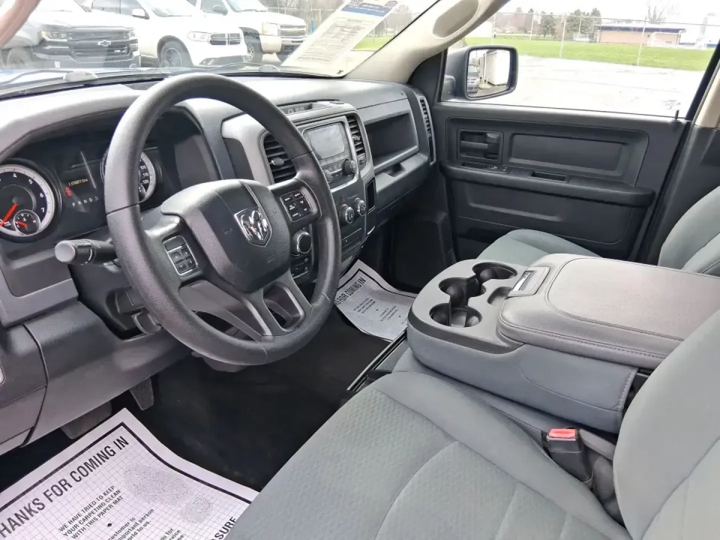 2015 Ram 1500 Express (3C6RR7KT8FG) with an 5.7L V8 OHV 16V engine, 6-Speed Automatic transmission, located at 1099 N County Rd 25A, Troy, OH, 45373, (937) 908-9800, 40.057079, -84.212883 - Need a truck that can handle weekday work, weekend projects, and spur-of-the-moment road trips to Indian Lake without flinching? This 2015 Ram 1500 Express Crew Cab is built for real life in West Central Ohio-comfortable enough for the daily commute, strong enough for towing and hauling, and roomy e - Photo#9