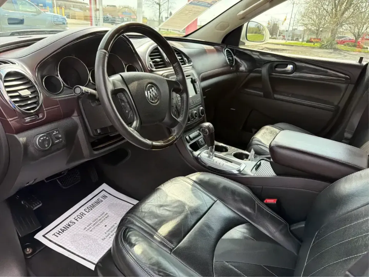 2015 Buick Enclave Leather (5GAKRBKDXFJ) with an 3.6L V-6 gasoline direct injection engine, 6-Speed Automatic Overdrive transmission, located at 1099 N County Rd 25A, Troy, OH, 45373, (937) 908-9800, 40.057079, -84.212883 - Pack up the kids, cue the road-trip playlist, and point your weekend plans toward somewhere fun-this 2015 Buick Enclave Leather in White Opal is built for real life in Troy, Ohio. Whether you're doing the school run, commuting up I75, or heading to the Dayton area for a family day out, the Enclave d- Photo#9