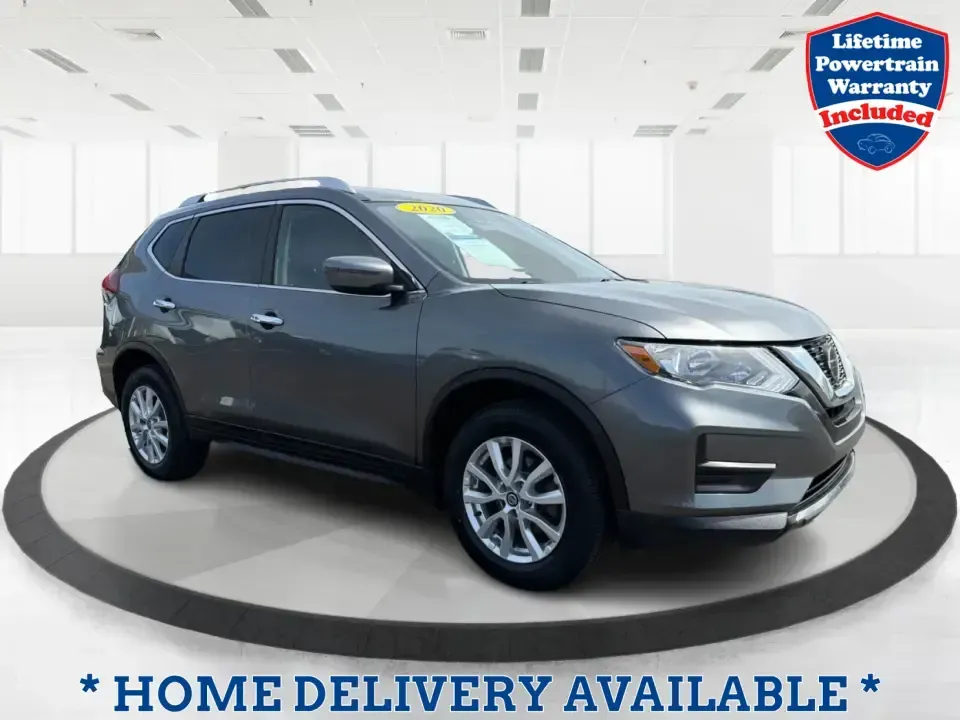 2020 Nissan Rogue S AWD (JN8AT2MV6LW) with an 2.5L L4 DOHC 16V engine, CVT transmission, located at 880 E. National Road, Vandalia, OH, 45377, (937) 908-9800, 39.891918, -84.183594 - Make your next week look easier-school drop-offs, grocery runs, and quick getaways to the lake all feel simpler in an SUV that's comfortable, confident in bad weather, and efficient for everyday driving. This **2020 Nissan Rogue S AWD** is a practical choice for busy families, commuters heading down- Photo#0