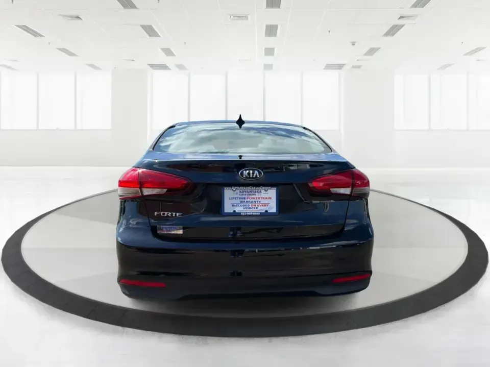 2018 Kia Forte LX (3KPFK4A79JE) with an 2L I-4 DOHC engine, 6M transmission, located at 880 E. National Road, Vandalia, OH, 45377, (937) 908-9800, 39.891918, -84.183594 - Need a dependable commuter that's easy to park downtown, comfortable for I-75 and SR-725 traffic, and still stylish enough for dinner in the Dayton area? This 2018 Kia Forte LX in Aurora Black is a smart, budget-friendly sedan that fits real life in Moraine, OH-whether you're stacking miles for work - Photo#3