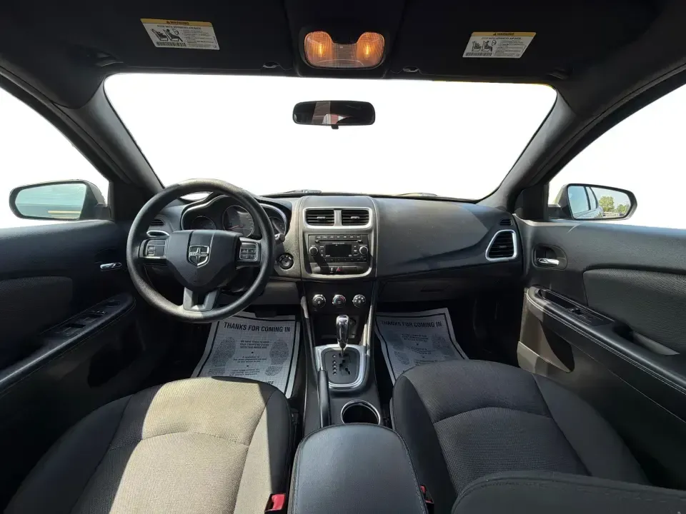 2014 Dodge Avenger SE (1C3CDZAG6EN) with an 3.6L V6 DOHC 24V FFV engine, 6-Speed Automatic transmission, located at 401 Woodman Dr, Riverside, OH, 45431, (937) 908-9800, 39.760899, -84.123421 - Need a comfortable, budget-friendly sedan that can handle the daily grind from Riverside to Downtown Dayton, quick school drop-offs, and the occasional weekend escape to Carillon Historical Park or a lap around the National Museum of the U.S. Air Force? This 2014 Dodge Avenger SE in eye-catching Tru- Photo#19