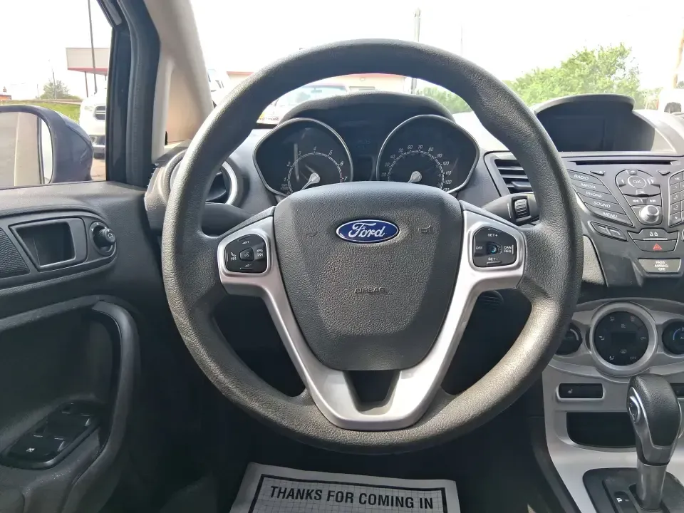 2019 Ford Fiesta SE (3FADP4EJ8KM) with an 1.6L I-4 DOHC engine, located at 401 Woodman Dr, Riverside, OH, 45431, (937) 908-9800, 39.760899, -84.123421 - Need a smart, easy-to-park hatchback for busy Riverside life-whether you're commuting down I-675, running errands near Wright-Patterson AFB, or squeezing into tight spots around The Greene in Beavercreek? This 2019 Ford Fiesta SE Hatchback in Shadow Black is built for real-world driving: efficient, - Photo#16