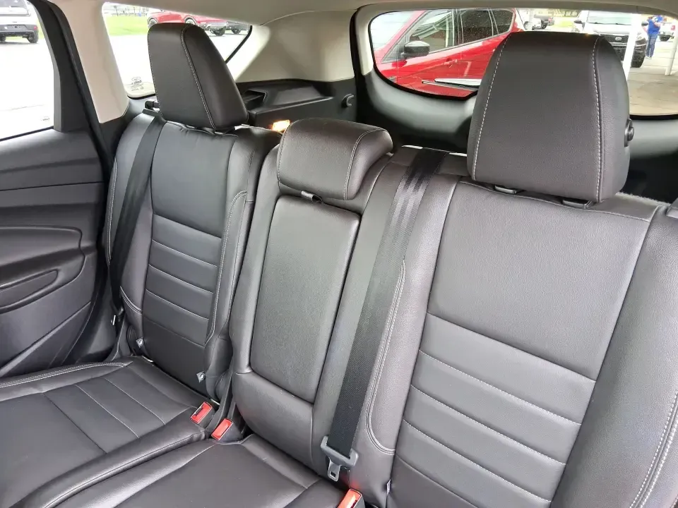 2014 Ford Escape Titanium (1FMCU9J99EU) with an 2.0L L4 DOHC 16V engine, 6-Speed Automatic transmission, located at 1099 N County Rd 25A, Troy, OH, 45373, (937) 908-9800, 40.057079, -84.212883 - Need one SUV that can handle an Ohio winter commute, school drop-offs, and a spontaneous weekend road trip to Hocking Hills without feeling like a compromise? This 2014 Ford Escape Titanium 4WD in sleek Tuxedo Black is built for real life in Troy-comfortable for long drives, confident in bad weather - Photo#10