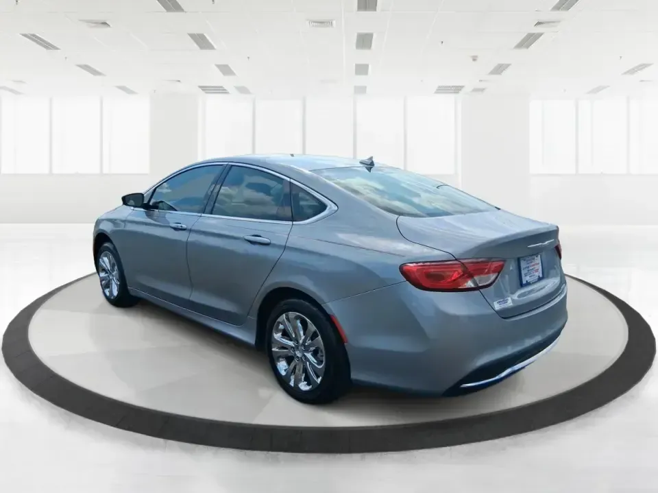 2015 Chrysler 200 Limited (1C3CCCAB5FN) with an 2.4L L4 DOHC 16V engine, 9-Speed Automatic transmission, located at 1099 N County Rd 25A, Troy, OH, 45373, (937) 908-9800, 40.057079, -84.212883 - Need a comfortable, efficient sedan for the daily commute from Troy to Dayton, quick errands along N County Rd 25A, or a weekend road trip down I-75? This 2015 Chrysler 200 Limited in Billet Silver Metallic Clearcoat fits real-life driving with a refined cabin, modern tech, and practical space for f- Photo#4