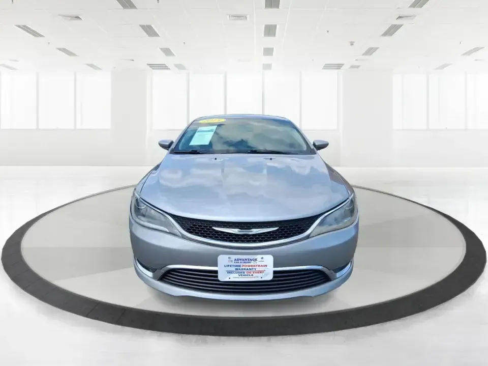 2015 Chrysler 200 Limited (1C3CCCAB5FN) with an 2.4L L4 DOHC 16V engine, 9-Speed Automatic transmission, located at 1099 N County Rd 25A, Troy, OH, 45373, (937) 908-9800, 40.057079, -84.212883 - Need a comfortable, efficient sedan for the daily commute from Troy to Dayton, quick errands along N County Rd 25A, or a weekend road trip down I-75? This 2015 Chrysler 200 Limited in Billet Silver Metallic Clearcoat fits real-life driving with a refined cabin, modern tech, and practical space for f- Photo#7