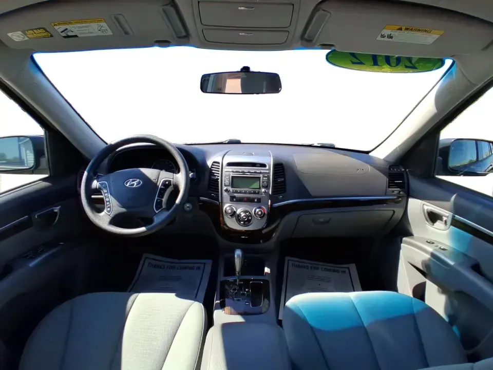 2012 Hyundai Santa Fe GLS (5XYZGDABXCG) with an 2.4L I-4 DOHC engine, 6-Speed Automatic transmission, located at 8750 N County Rd 25A, Piqua, OH, 45356, (937) 908-9800, 40.164391, -84.232513 - Pack up the kids, load the groceries, and head out for a weekend escape-this 2012 Hyundai Santa Fe GLS is the kind of SUV that fits real life in West Central Ohio. Whether you're commuting up N County Rd 25A toward Troy, running errands near downtown Piqua, or planning a road trip out past the Great - Photo#19