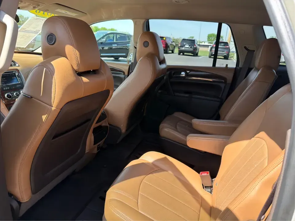 2016 Buick Enclave Leather (5GAKVBKD6GJ) with an 3.6L V-6 gasoline direct injection engine, 6-Speed Automatic Overdrive transmission, located at 8750 N County Rd 25A, Piqua, OH, 45356, (937) 908-9800, 40.164391, -84.232513 - Need one vehicle that can handle school drop-offs, grocery runs, and a weekend road trip down I-75 without feeling cramped? This 2016 Buick Enclave Leather in Iridium Metallic is built for real-life family logistics and comfortable commuting around Moraine, Dayton, and the Miami Valley-offering thre - Photo#10