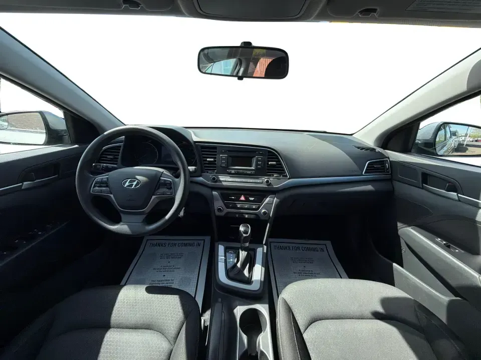 2018 Hyundai Elantra SE (KMHD74LF2JU) with an Nu 2L I-4 DOHC engine, 6A transmission, located at 4508 South Dixie Dr, Moraine, OH, 45439, (937) 908-9800, 39.689976, -84.218452 - Need a dependable commuter that's easy to park downtown, comfortable for I-75 and SR-725 drives, and efficient enough for everyday errands from Moraine to Dayton? This 2018 Hyundai Elantra SE in Galactic Gray Metallic is a smart, budget-friendly sedan built for real life-work runs, school drop-offs, - Photo#19