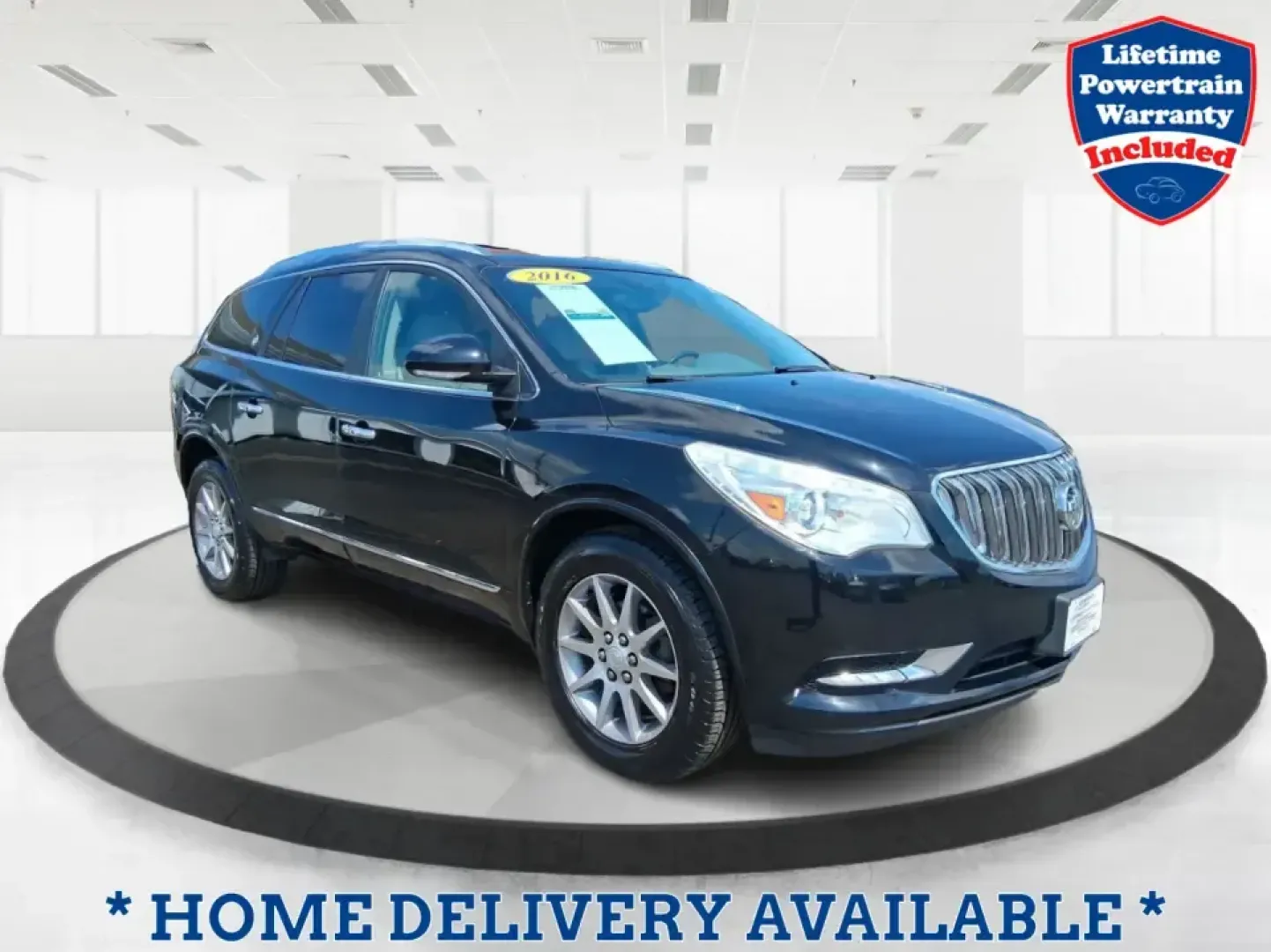 2016 Buick Enclave Leather (5GAKVBKD1GJ) with an 3.6L V-6 gasoline direct injection engine, 6-Speed Automatic Overdrive transmission, located at 1230 East Main St, Xenia, OH, 45385, (937) 908-9800, 39.688026, -83.910172 - Weekend road trips to Yellow Springs, daily school runs across Fairborn, or a comfortable commute down I675 toward Dayton-this 2016 Buick Enclave Leather is built for real life when you need space, confidence, and premium comfort without the premium price. Finished in Ebony Twilight Metallic, this f - Photo#0