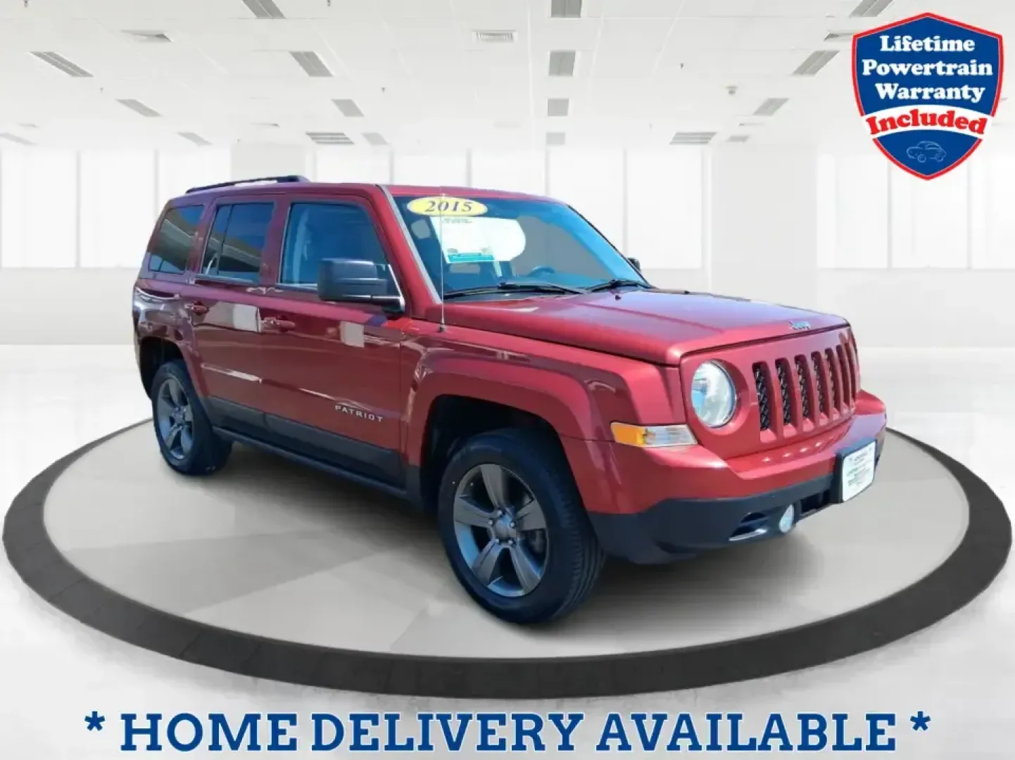 2015 Jeep Patriot Latitude 4WD (1C4NJRFB0FD) with an 2.4L L4 DOHC 16V engine, located at 401 Woodman Dr, Riverside, OH, 45431, (937) 908-9800, 39.760899, -84.123421 - Weekday commuting on I675, weekend runs to Eastwood MetroPark, or a packed-up family road trip toward Yellow Springs-this Deep Cherry Red Crystal Pearlcoat 2015 Jeep Patriot Latitude 4WD is built for the kind of life that doesn't stay parked. With SUV versatility, confident four-wheel drive, and sea- Photo#0