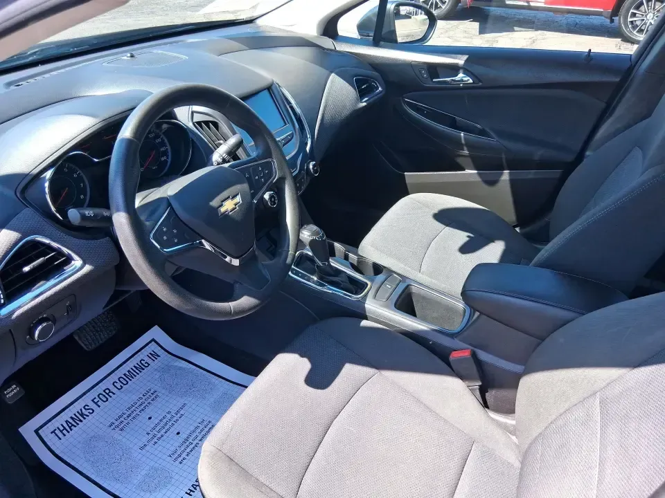 2018 Chevrolet Cruze LT Auto (1G1BE5SM2J7) with an 1.4L I-4 gasoline direct injection engine, 6A transmission, located at 1951 S Dayton Lakeview Rd., New Carlisle, OH, 45344, (937) 908-9800, 39.890999, -84.050255 - Need a dependable commuter that sips fuel, parks easily downtown, and still feels comfortable for weekend getaways? This 2018 Chevrolet Cruze LT Auto in Satin Steel Gray Metallic is a smart, budget-friendly sedan for life in and around New Carlisle-whether you're heading down S Dayton-Lakeview Rd to - Photo#9