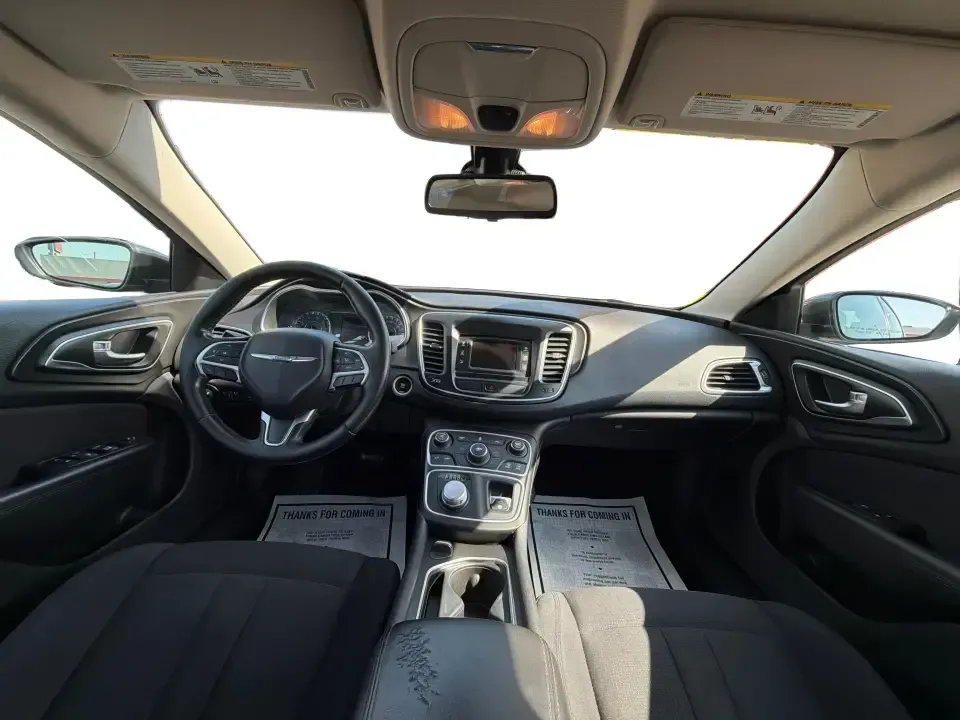 2015 Chrysler 200 Limited (1C3CCCAB6FN) with an 2.4L L4 DOHC 16V engine, 9-Speed Automatic transmission, located at 1099 N County Rd 25A, Troy, OH, 45373, (937) 908-9800, 40.057079, -84.212883 - Picture your next week: an easy I-75 commute, a comfortable run to Meijer, and a weekend cruise past the Miami County Fairgrounds-without stressing about how you'll get approved. This 2015 Chrysler 200 Limited is built for real life in Troy, Ohio: smooth, quiet, and efficient enough for daily drivin - Photo#21