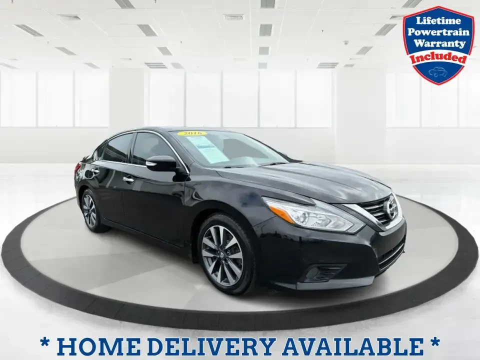 2016 Nissan Altima 2.5 SL (1N4AL3AP1GC) with an 2.5L I-4 DOHC engine, CVT transmission, located at 880 E. National Road, Vandalia, OH, 45377, (937) 908-9800, 39.891918, -84.183594 - Whether you're a Dayton-area commuter stacking highway miles, a busy parent shuttling kids between school and practice, or a weekend road-trip planner who wants comfort without overspending, this **2016 Nissan Altima 2.5 SL** is built for real life. With a sleek **Super Black** exterior and an upsca - Photo#0