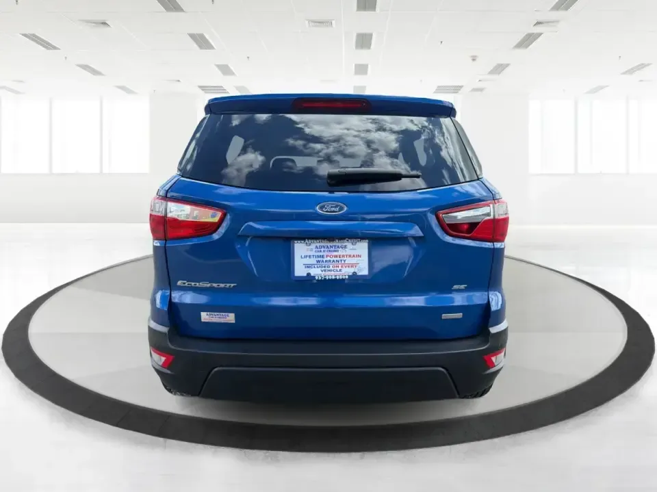 2020 Ford EcoSport SE (MAJ3S2GE5LC) with an EcoBoost 1L I-3 gasoline direct injection engine, 6A transmission, located at 1230 East Main St, Xenia, OH, 45385, (937) 908-9800, 39.688026, -83.910172 - Need a city-friendly SUV that can handle the daily commute, weekend errands, and quick getaways out to John Bryan State Park without feeling bulky? This **2020 Ford EcoSport SE** in eye-catching **Lightning Blue Metallic** is a smart fit for busy Xenia drivers who want easy parking, flexible cargo s - Photo#3