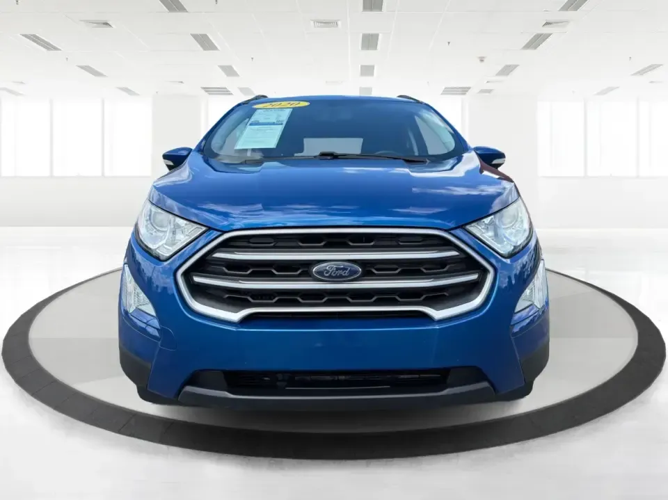 2020 Ford EcoSport SE (MAJ3S2GE5LC) with an EcoBoost 1L I-3 gasoline direct injection engine, 6A transmission, located at 1230 East Main St, Xenia, OH, 45385, (937) 908-9800, 39.688026, -83.910172 - Need a city-friendly SUV that can handle the daily commute, weekend errands, and quick getaways out to John Bryan State Park without feeling bulky? This **2020 Ford EcoSport SE** in eye-catching **Lightning Blue Metallic** is a smart fit for busy Xenia drivers who want easy parking, flexible cargo s - Photo#7