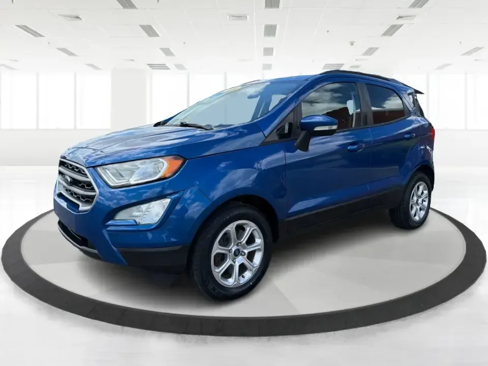 2020 Ford EcoSport SE (MAJ3S2GE5LC) with an EcoBoost 1L I-3 gasoline direct injection engine, 6A transmission, located at 1230 East Main St, Xenia, OH, 45385, (937) 908-9800, 39.688026, -83.910172 - Need a city-friendly SUV that can handle the daily commute, weekend errands, and quick getaways out to John Bryan State Park without feeling bulky? This **2020 Ford EcoSport SE** in eye-catching **Lightning Blue Metallic** is a smart fit for busy Xenia drivers who want easy parking, flexible cargo s - Photo#8