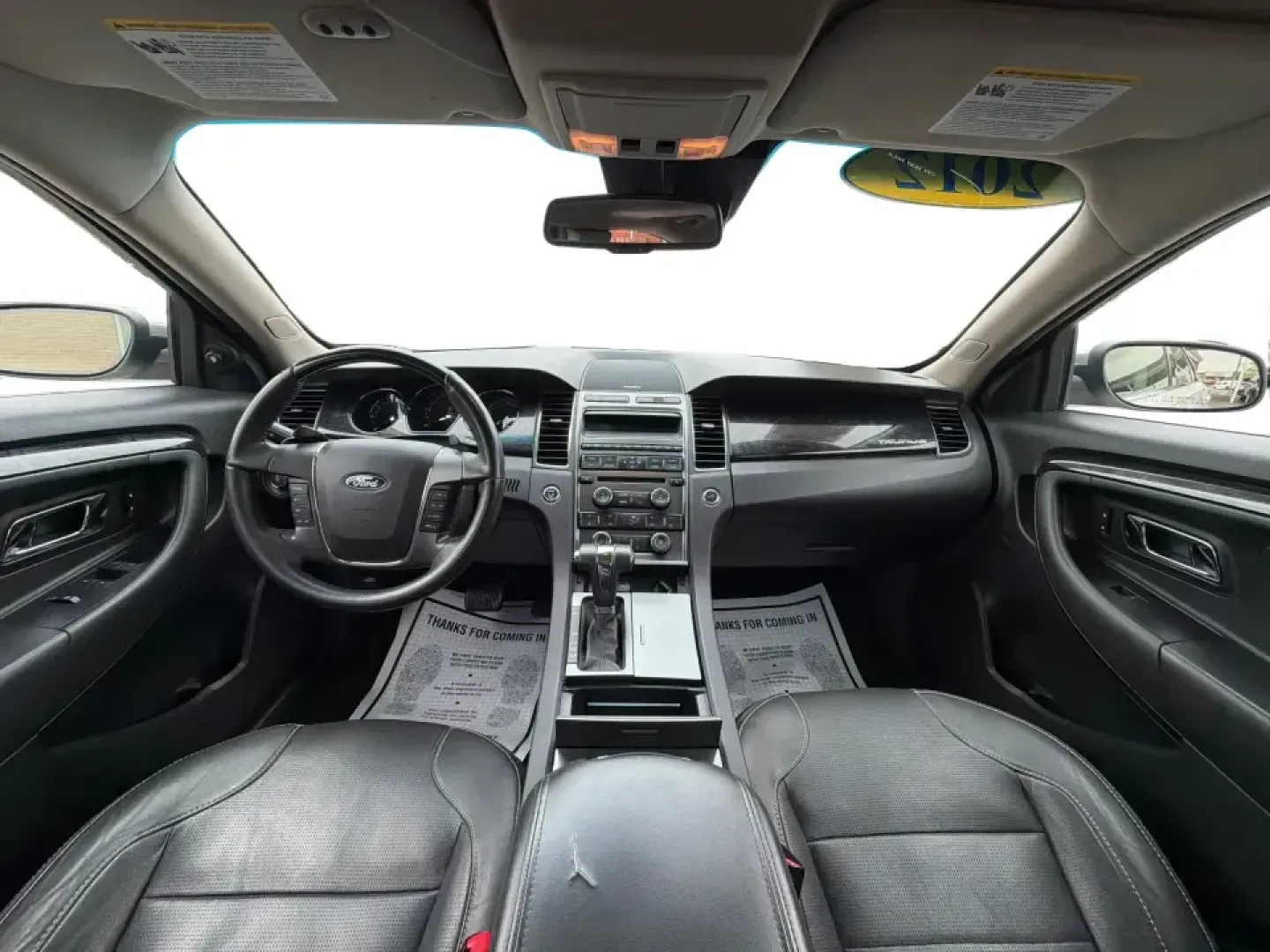 2012 Ford Taurus Limited (1FAHP2FW7CG) with an Duratec 3.5L V-6 DOHC engine, 6-Speed Automatic transmission, located at 401 Woodman Dr, Riverside, OH, 45431, (937) 908-9800, 39.760899, -84.123421 - Need a comfortable, confidence-inspiring sedan for long commutes down I-675, quick errands near The Greene, or smooth weekend drives to Downtown Dayton? This 2012 Ford Taurus Limited is built for real life-quiet, spacious, and loaded with premium features that make every mile feel easier, whether yo - Photo#21