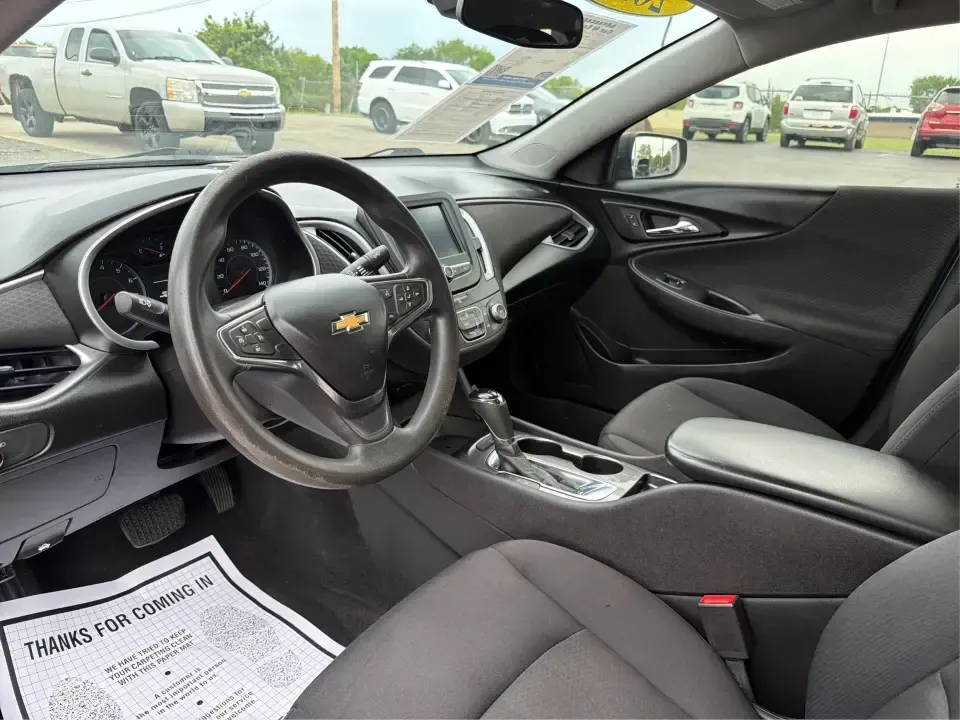 2016 Chevrolet Malibu LS (1G1ZB5ST6GF) with an 1.5L L4 DOHC 16V engine, 6-Speed Automatic transmission, located at 8750 N County Rd 25A, Piqua, OH, 45356, (937) 908-9800, 40.164391, -84.232513 - Set up for the daily commute, school drop-offs, and easy weekend getaways, this 2016 Chevrolet Malibu LS is the kind of sedan that fits real life in West Central Ohio-comfortable on longer drives, efficient for errands, and sized right for tight parking lots and busy schedules. Finished in eye-catch - Photo#9