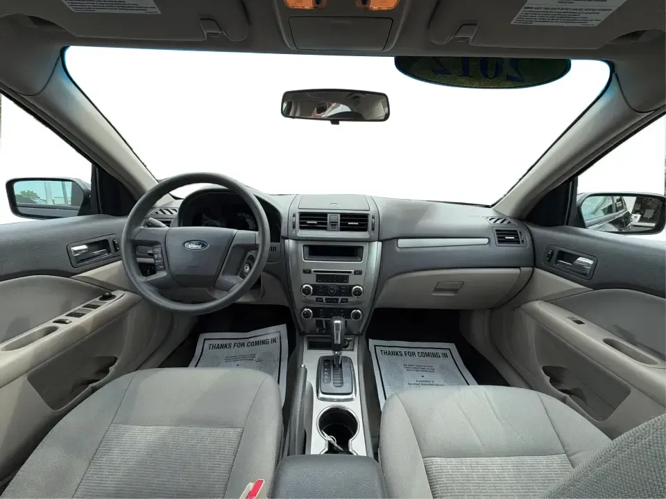 2012 Ford Fusion S (3FAHP0GA3CR) with an 2.5L L4 DOHC 16V engine, located at 1099 N County Rd 25A, Troy, OH, 45373, (937) 908-9800, 40.057079, -84.212883 - Need a dependable commuter that still feels comfortable for weekend plans and family errands around Miami County? This 2012 Ford Fusion S sedan is a smart fit for life in Troy, Ohio-easy to park downtown, smooth on longer drives up I75, and practical for everything from school drop-offs to shopping - Photo#21