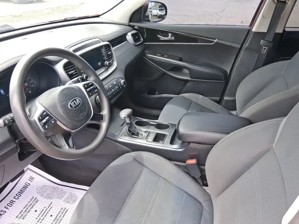 2019 Kia Sorento 2.4L LX (5XYPGDA32KG) with an 2.4L I-4 gasoline direct injection engine, 6A transmission, located at 1184 Kauffman Ave, Fairborn, OH, 45324, (937) 908-9800, 39.807072, -84.030914 - Pack up the kids, load the cooler, and head out for a weekend at John Bryan State Park or a day trip to the National Museum of the U.S. Air Force-this 2019 Kia Sorento LX is the kind of SUV that fits real life in Fairborn. With three-row flexibility, confident capability, and everyday comfort, it's - Photo#9