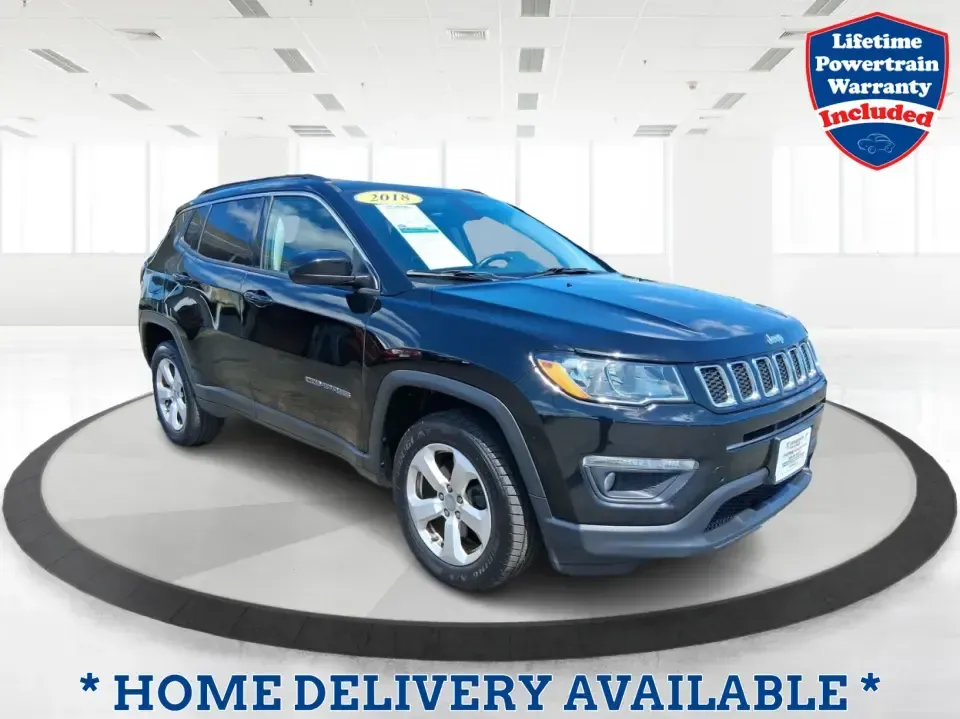 2018 Jeep Compass Latitude 4x4 (3C4NJDBB7JT) with an 2.4L L4 DOHC 16V engine, Manual/Standard transmission, located at 8750 N County Rd 25A, Piqua, OH, 45356, (937) 908-9800, 40.164391, -84.232513 - Weekend escapes, snowy school runs, and everyday commuting feel easier when your SUV is ready for whatever Ohio throws at it. This 2018 Jeep Compass Latitude 4x4 is built for drivers who want the flexibility to head from the weekday grind to a last-minute trip out toward Indian Lake or a scenic driv - Photo#0