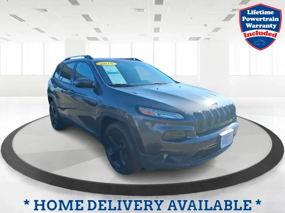 2016 Jeep Cherokee Altitude (1C4PJMCS7GW) with an 3.2L V6 DOHC 24V engine, 9-Speed Automatic transmission, located at 8750 N County Rd 25A, Piqua, OH, 45356, (937) 908-9800, 40.164391, -84.232513 - Pack up the kids, load the cooler, and point the hood toward Indian Lake or a fall weekend at the Piqua Heritage Festival-this 2016 Jeep Cherokee Altitude is the kind of SUV that fits real Ohio life. With confident 4WD/AWD capability, a strong 3.2L V6, and everyday comfort features, it's ideal for c - Photo#0