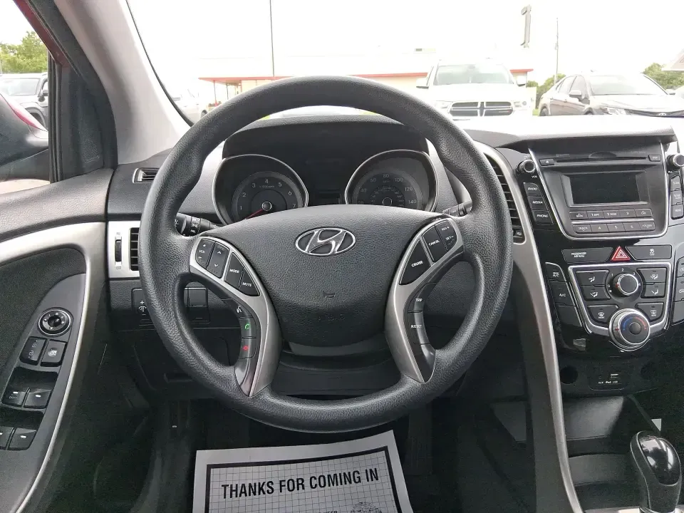 2017 Hyundai Elantra GT GT (KMHD35LH1HU) with an 2.0L L4 16V DOHC engine, 6M transmission, located at 1951 S Dayton Lakeview Rd., New Carlisle, OH, 45344, (937) 908-9800, 39.890999, -84.050255 - Need a smart, sporty daily driver that fits city errands, campus runs, and weekend getaways without feeling bulky? This **2017 Hyundai Elantra GT** hatchback is a practical pick for commuters who want easy parking, flexible cargo space, and a fun-to-drive feel-ideal for life in and around **New Carl - Photo#15