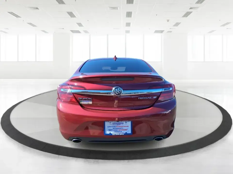 2017 Buick Regal Turbo Sport Touring (2G4GL5EX9H9) with an 2L I-4 gasoline direct injection engine, 6A transmission, located at 8750 N County Rd 25A, Piqua, OH, 45356, (937) 908-9800, 40.164391, -84.232513 - Need a sporty, comfortable commuter that still feels special on date night, errands around town, or a weekend run up I75? This 2017 Buick Regal Turbo Sport Touring in Crimson Red Tintcoat fits the lifestyle of drivers who want a refined sedan with confident power for daily miles, plus the kind of fe - Photo#3