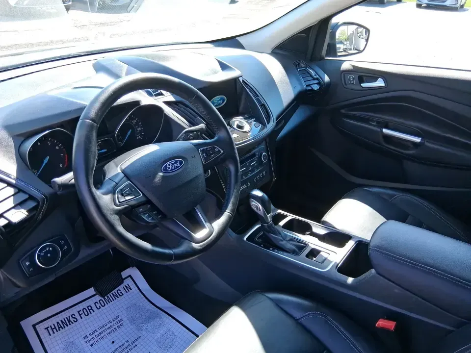 2019 Ford Escape Titanium (1FMCU9J9XKU) with an EcoBoost 2L I-4 gasoline direct injection engine, 6A transmission, located at 8750 N County Rd 25A, Piqua, OH, 45356, (937) 908-9800, 40.164391, -84.232513 - Pack up the kids, load the groceries, or point the hood toward a weekend getaway-this 2019 Ford Escape Titanium 4WD is built for real life in West Central Ohio, where commutes, school drop-offs, and quick trips up I75 all happen in the same week. With an upscale Titanium cabin and confident all-weat - Photo#9