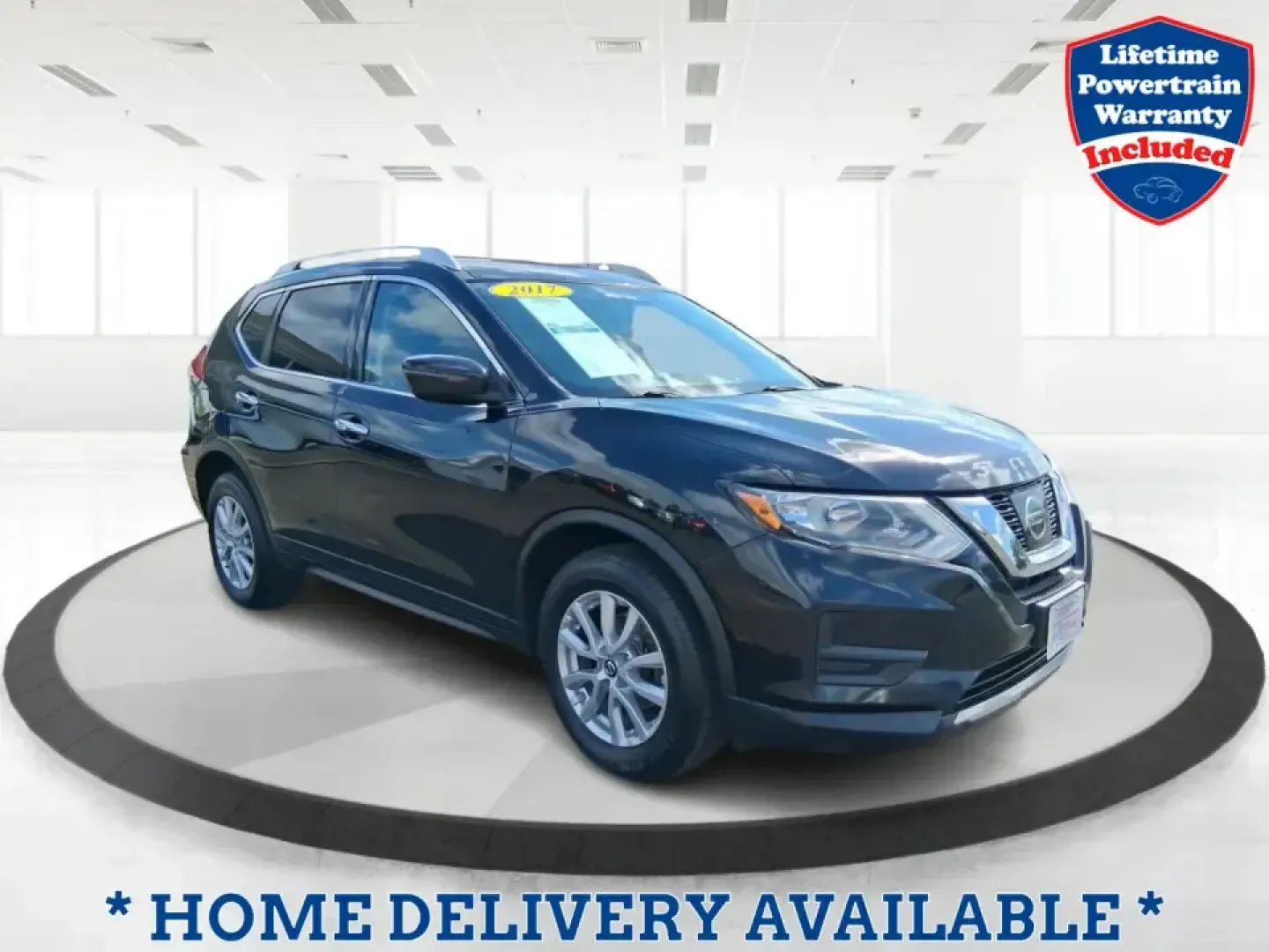 2017 Nissan Rogue SV (KNMAT2MV0HP) with an 2.5L I-4 DOHC engine, CVT transmission, located at 8750 N County Rd 25A, Piqua, OH, 45356, (937) 908-9800, 40.164391, -84.232513 - Picture your next road trip up I75 with the family, a weekend run to Indian Lake, or a confidence-inspiring commute through Miami County in a versatile SUV that's built to handle Ohio's changing seasons. This **2017 Nissan Rogue SV** in **Magnetic Black** brings the everyday practicality busy househ - Photo#0