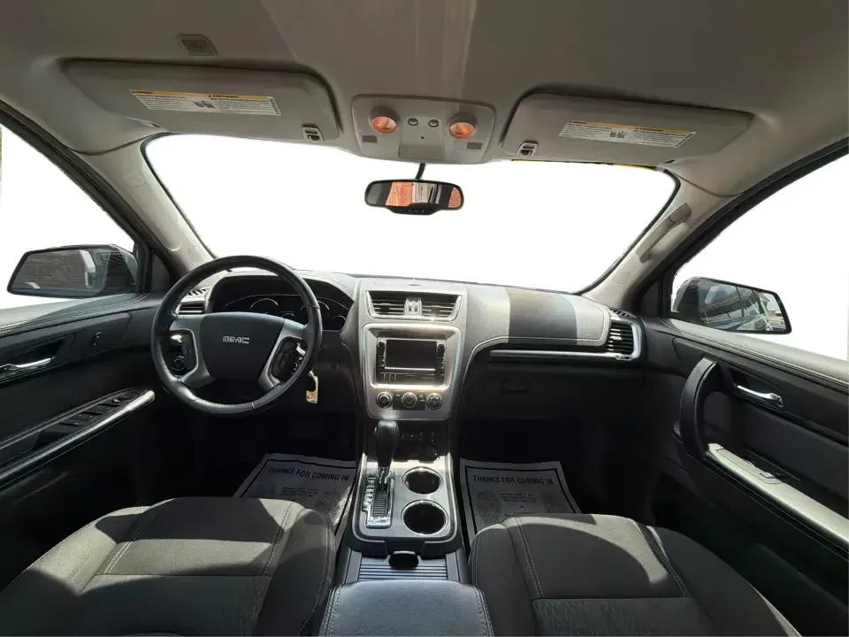 2016 GMC Acadia SLE-2 (1GKKVPKD1GJ) with an 3.6L V-6 gasoline direct injection engine, 6A transmission, located at 401 Woodman Dr, Riverside, OH, 45431, (937) 908-9800, 39.760899, -84.123421 - Need one SUV that can handle school drop-offs, long commutes, and weekend getaways to the MetroParks without feeling cramped? This 2016 GMC Acadia SLE-2 in Ebony Twilight Metallic is a smart fit for busy families and active drivers who want three-row flexibility, confident traction, and everyday com - Photo#21