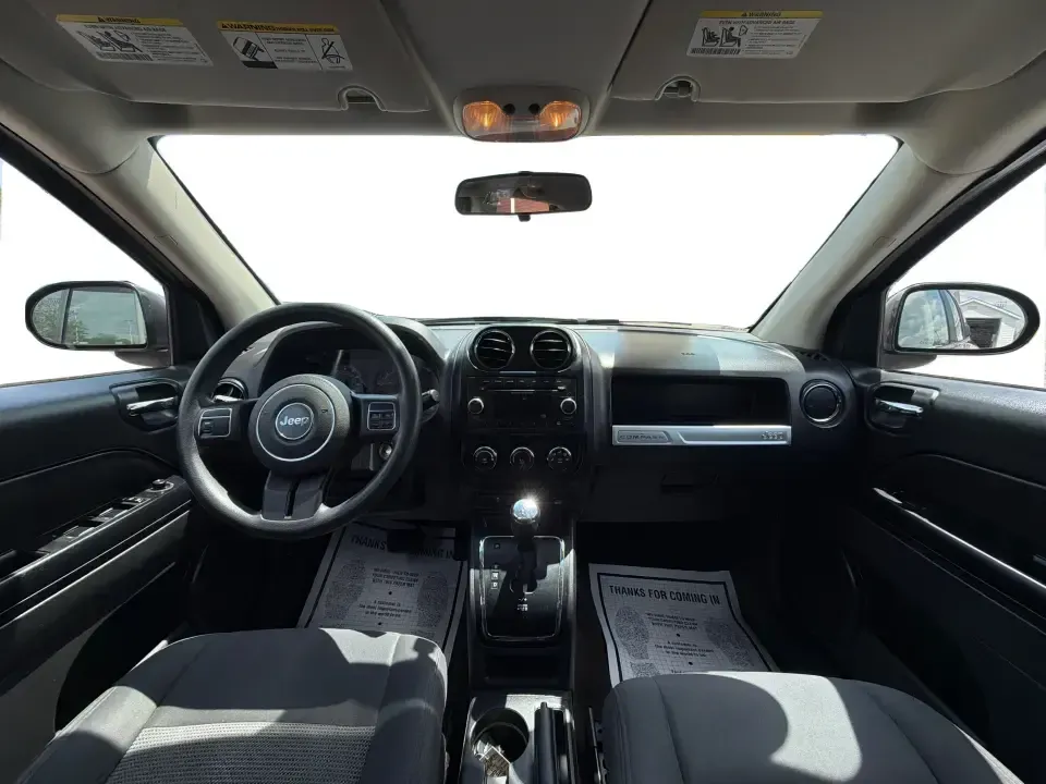 2015 Jeep Compass Sport (1C4NJDBB8FD) with an 2.4L I-4 DOHC engine, located at 401 Woodman Dr, Riverside, OH, 45431, (937) 908-9800, 39.760899, -84.123421 - Weekend plans don't always stay on pavement-and that's exactly where this 2015 Jeep Compass Sport shines. Whether you're mapping out a family day at Riverscape MetroPark, heading to Wright-Patterson AFB for work, or taking a quick escape to the trails and backroads outside Riverside, this compact SU - Photo#19