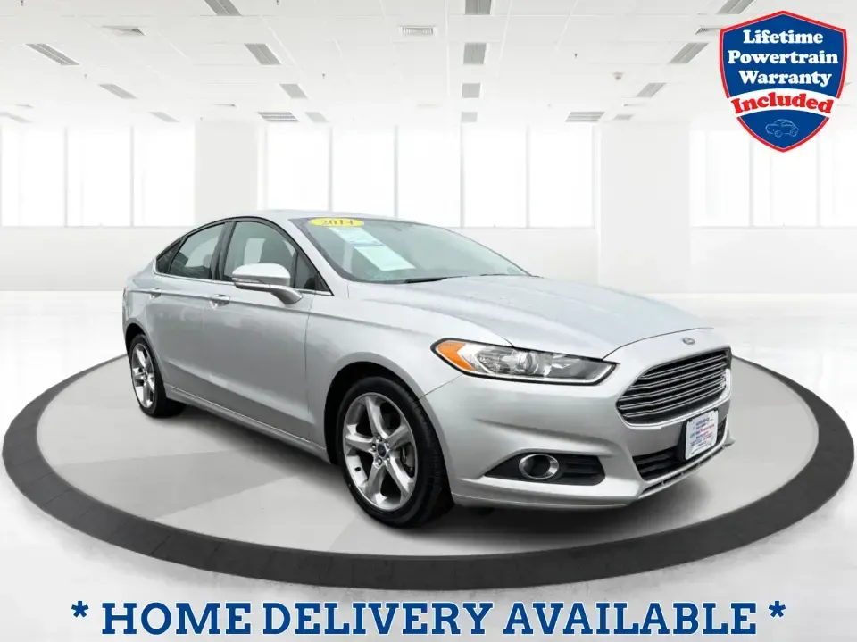 2014 Ford Fusion SE (3FA6P0H90ER) with an 2.0L L4 DOHC 16V engine, located at 1951 S Dayton Lakeview Rd., New Carlisle, OH, 45344, (937) 908-9800, 39.890999, -84.050255 - Need a smart, comfortable sedan for the daily drive from New Carlisle to Dayton, Wright-Patterson AFB, or Springfield-plus something that's still enjoyable for weekend trips to Buck Creek or an evening out near The Greene? This 2014 Ford Fusion SE blends commuter-friendly efficiency with upscale fea - Photo#0