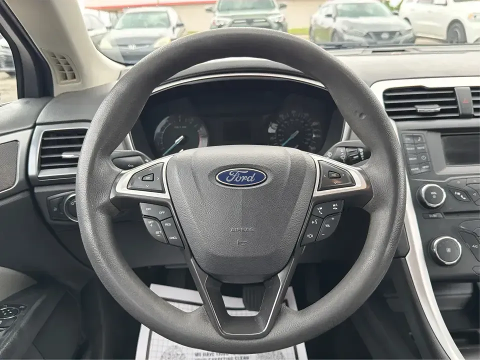 2014 Ford Fusion S (3FA6P0G78ER) with an Duratec 2.5L I-4 DOHC engine, located at 8750 N County Rd 25A, Piqua, OH, 45356, (937) 908-9800, 40.164391, -84.232513 - Are you on the hunt for a reliable sedan that fits seamlessly into your everyday life? Look no further than this stunning 2014 Ford Fusion S, available now at Advantage Car and Credit in Fairborn, OH. This vehicle is the perfect choice for budget-conscious buyers or families needing a dependable rid - Photo#16