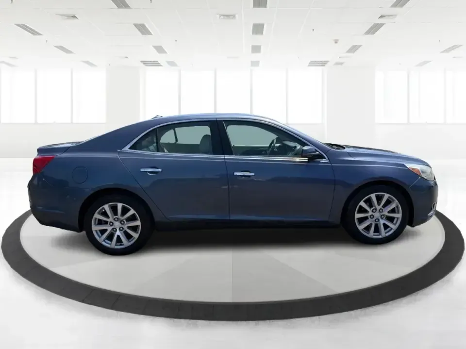 2014 Chevrolet Malibu 1LZ (1G11H5SL5EF) with an ECOTEC 2.5L I-4 gasoline direct injection engine, 6-Speed Automatic transmission, located at 401 Woodman Dr, Riverside, OH, 45431, (937) 908-9800, 39.760899, -84.123421 - Need a dependable commuter that still feels comfortable for weekend plans, errands, and date-night drives? This 2014 Chevrolet Malibu 1LZ in Atlantis Blue Metallic is a smart pick for life around New Carlisle-whether you're cruising I70 to Dayton, running quick trips down S DaytonLakeview Rd, or hea - Photo#1